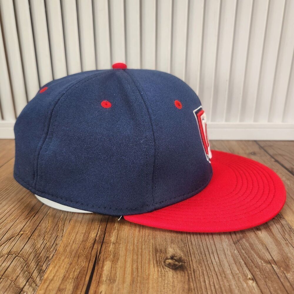 Washington Nationals New Balance The Game Pro Sz S Hat Cap Blue Red MLB Baseball - Picture 4 of 13
